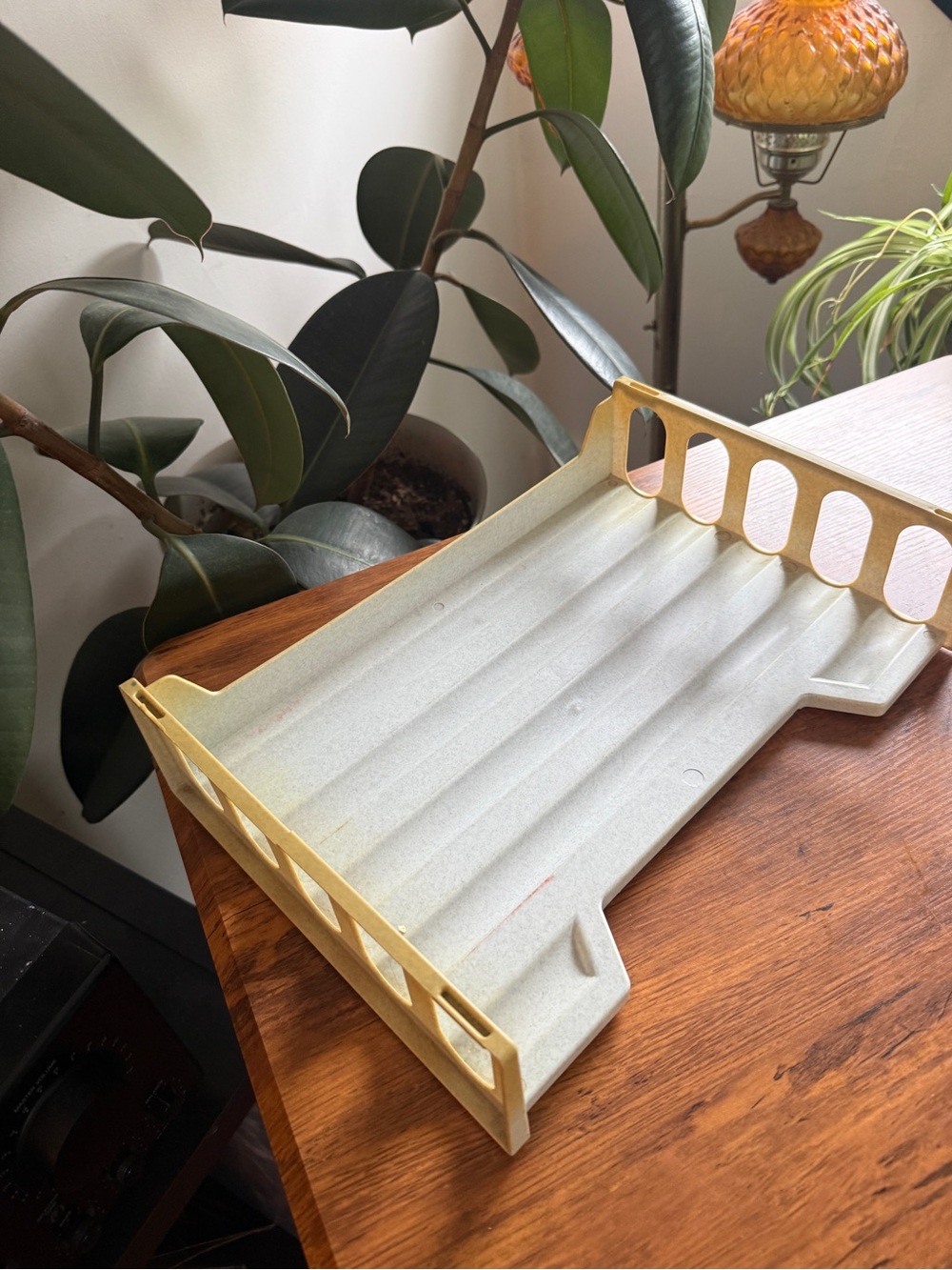 Vintage Plastic Stackable Can Organizer Storage Rack - Picture 2 of 14